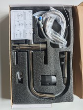 3 Way Kitchen Tap with Pull Out Spray (Chrome) - hot/cold/filtered water