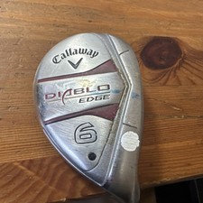 Callaway Diablo Edge 6 Hybrid Golf Club RH Women s W Flex Graphite 55g 38 In.