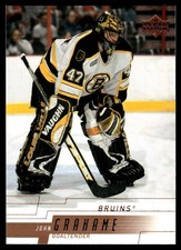 2000-01 Upper Deck John Grahame Boston Bruins #15