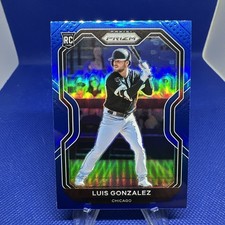 2021 Luis Gonzalez Tier II Rookie Rc SP Blue Refractor Panini Prizm 