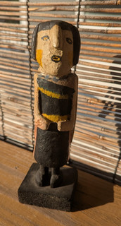 Vintage Hopi Village Native American Kachina Doll Carved Wood Painted Figurine