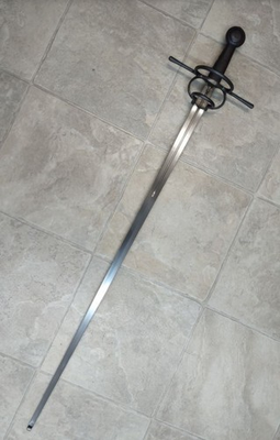 #ad 40quot;Custom Handmade Italian Sidesword HEMA Training Sword Blunt Steel Blade $167.37