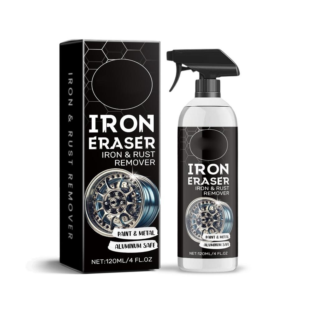 Iron Eraser Rust Remover Spray, Car Wheel Paint Brake Dust Fast Cleaner 120ml /