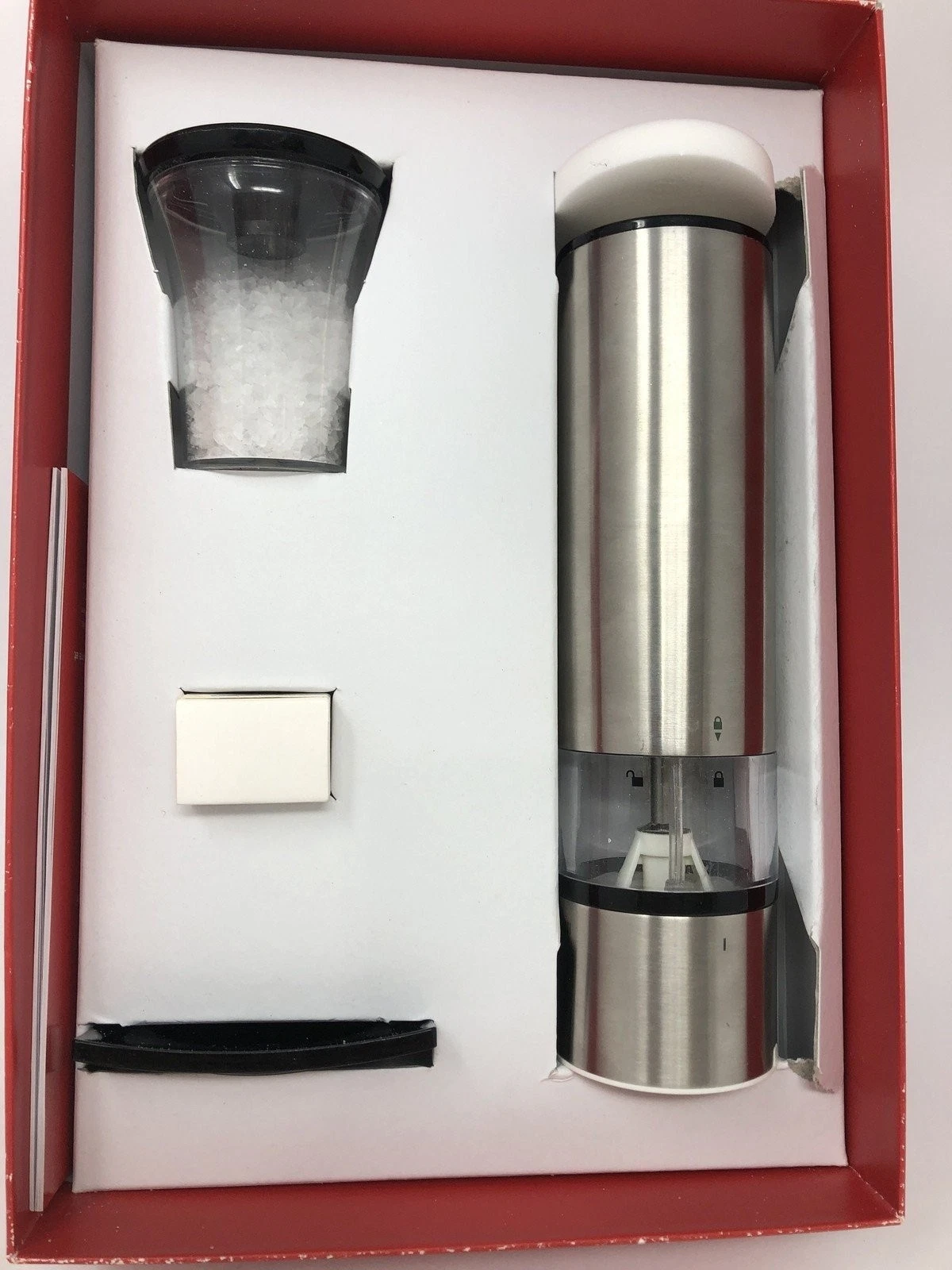 Peugeot Elis Sense U-Select Salt Mill 8-inch Silver PEU-27179