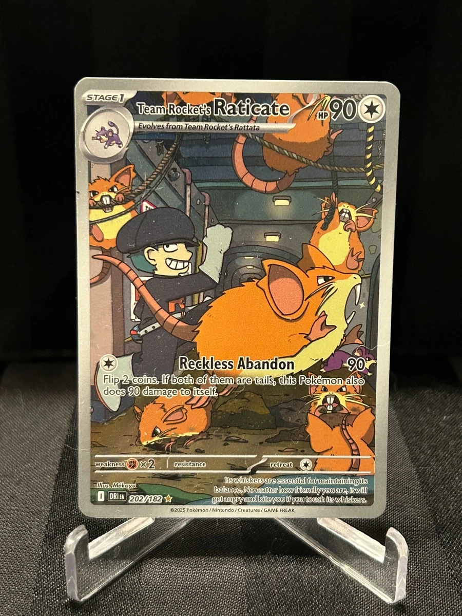 Team Rocket's Raticate Pokémon TCG Cards for sale | eBay