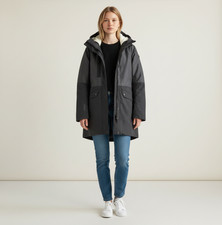NWT Helly Hansen Senja Parka Women- Black Waterproof Winter Coat Jacket - Size S