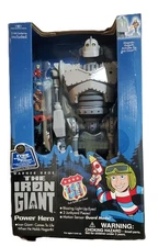 Iron Giant 12” Figure Power Hero Trendsetters 1999 Sounds Talks Lights NIB WB 