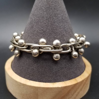 Vintage Mexican Bracelet レアデザイン ゴールデンサイズ VINTAGE 24K GOLD PLATED SNAKE SKIN BRACELET ITALY SIGNED