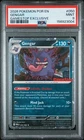 2026 POKEMON POR EN-PERFECT ORDER GAMESTOP EXCLUSIVE #050 GENGAR PSA 9