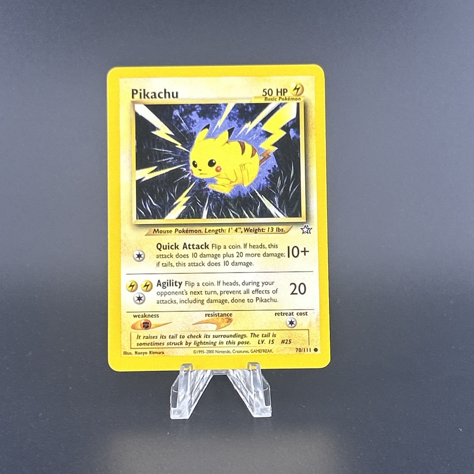 Pikachu 2000 Neo Genesis #70/111 Unlimited Price Guide - Sports