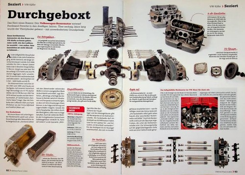 Oldtimer Praxis 03/2013 VW Käfer Boxer-Motor seziert - ein interessanter Bericht