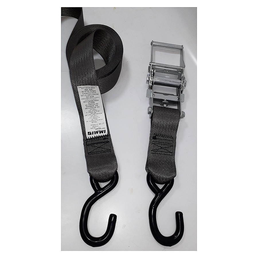 Sangle à cliquet CARGO BUCKLE F13758 sangle d'arrimage rétractable 4.60m