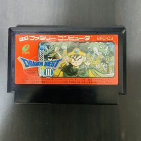Lot of 4 Dragon Quest 1 2 3 4 Nintendo Famicom Enix Japanese Version
