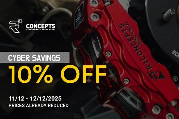 For Toyota Pickup 1975-1978 R1 Concepts Slotted Front & Rear Brake Rotor Set - Image 2 of 2