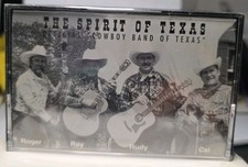 The Spirit Of Texas Official Cowboy Band Of Texas Cassette VHTF New Sealed