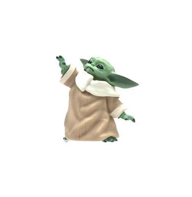 Star Wars Yoda Figur 8cm - Jedi Meister Yoda Action - Stand Spielzeug grün PVC  