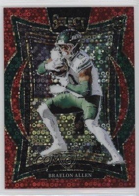 2024 Panini Select Concourse Red Disco Prizm 1/49 Braelon Allen Rookie RC 16e6