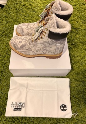 Supreme MM6 Maison Margiela Timberland Money 6  Premium Men Size 11
