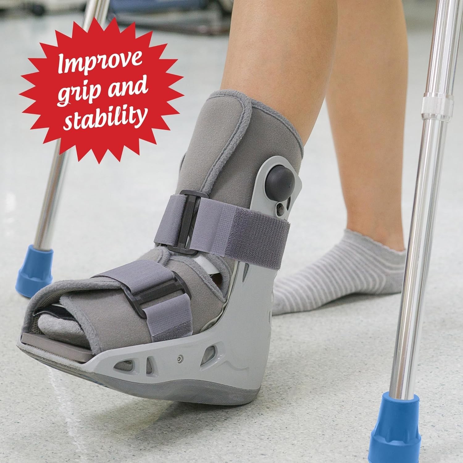 by Top Glides: Steel-Reinforced 7/8" Crutch Tips - 1 Pair