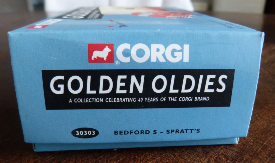 Corgi Modell 1:43 - 30303 Bedford S Spratt´s  Lieferwagen OVP limitiert Nr. 4350 - Bild 3 von 4