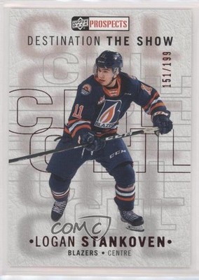 2021-22 Upper Deck CHL Achievements Bronze 151/199 Logan Stankoven #A6 ek6