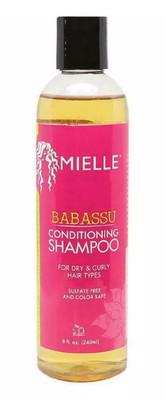 Mielle Babassu Conditioning SHAMPOO 8oz Dry Curly Hair Care Conditioner Wash