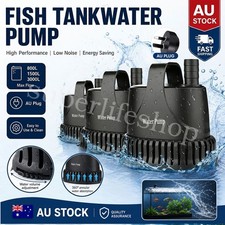 AU Adjustable Flow Aquarium Water Pump Submersible FishTank Fountain Pond Marine