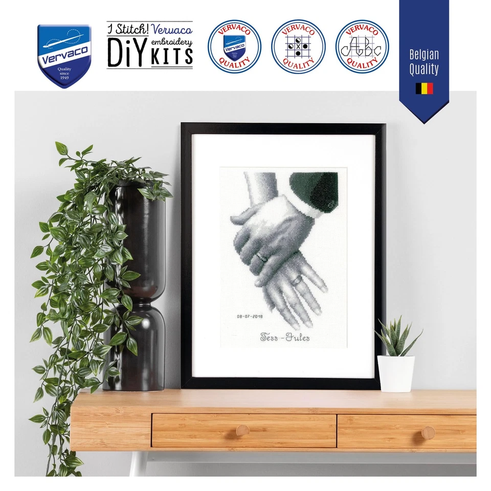 Kit de punto de cruz contado Love for Life 7,2" x 10" Foto 2 de 4