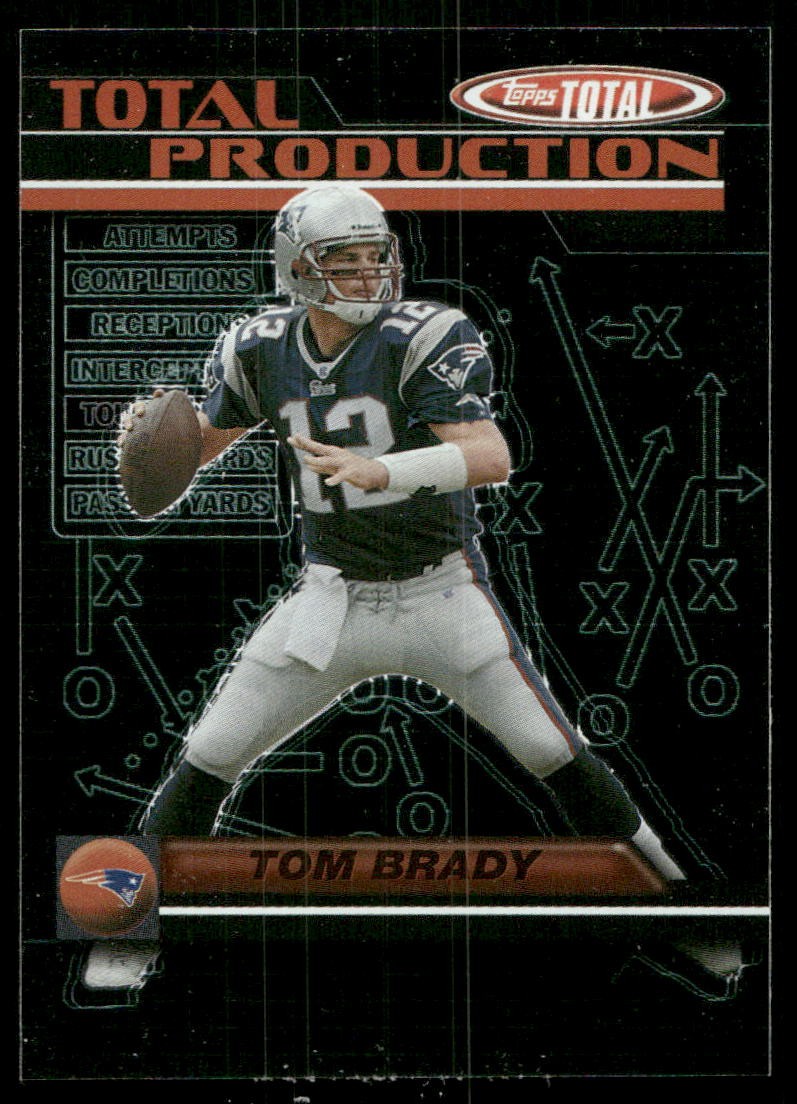 2003 Topps Total TOM BRADY #TP1 BR2