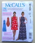 Halter dress sleeveless summer pattern 7405 size 16 18 20 22 24 26 uncut