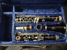 LEBLANC SYMPHONIE 3 PRO WOOD CLARINET - LEATHER PADS - DEMO VIDEO READY TO PLAY!