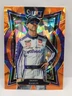 2025 Select NASCAR Racing Grandstand #89 Denny Hamlin Orange Ice Prizm Card
