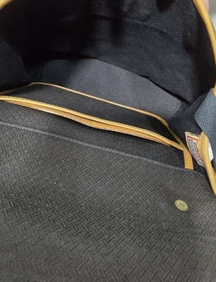 Vintage Dooney & Bourke Denim Leather Cabriolet Backpack USA Vintage Dooney & Bourke Denim Leather Cabriolet Backpack USA  main image 3