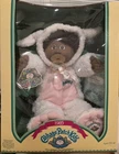 🐰VINTAGE CABBAGE PATCH KIDS AA FLETCHER WADE 1985 BROWN CURLY HAIR IN BOX