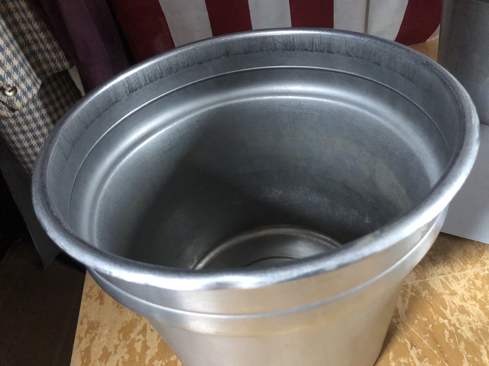 Vtg USA VOLLRATH 88184 Induction Ready 7 Quart Inset Pan & Hinged Cover 47488