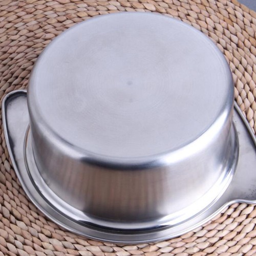 1Pc 14cm Stainless Steel Hot Pot Pot compatible for Induction Cooker - Picture 5 of 12