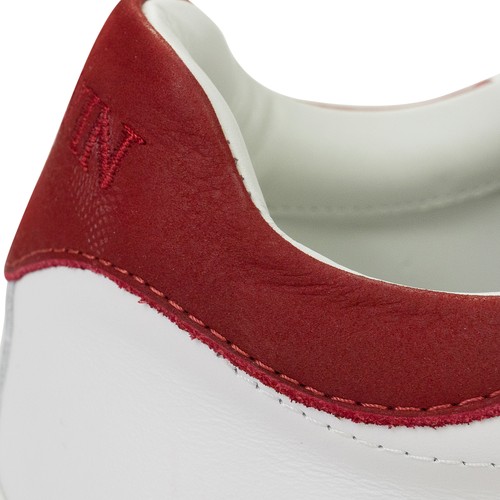 NIB LANVIN WHITE/RED DDB0 SNEAKERS SIZE 40 $725 - Picture 9 of 9
