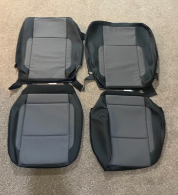 Genuine VW Transporter T6 T6 rear signle seats leather vinyl - Main Image