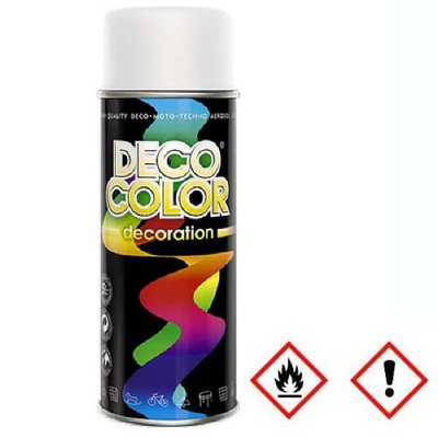 1 Stück 400ml RAL 9010 MATT Lackspray weisser Sprühlack Lack Farbe weiß