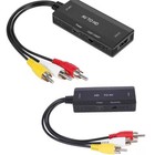 1080P HDMI To RCA AV CVBS Component Converter AV To HDMI Adapter Cable NTSC PAL