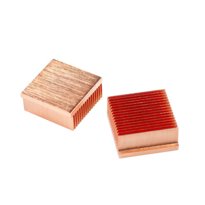 25x25x11mm Kupfer Kühlkörper Kühler passiv heat sink copper heatsink CPU GPU
