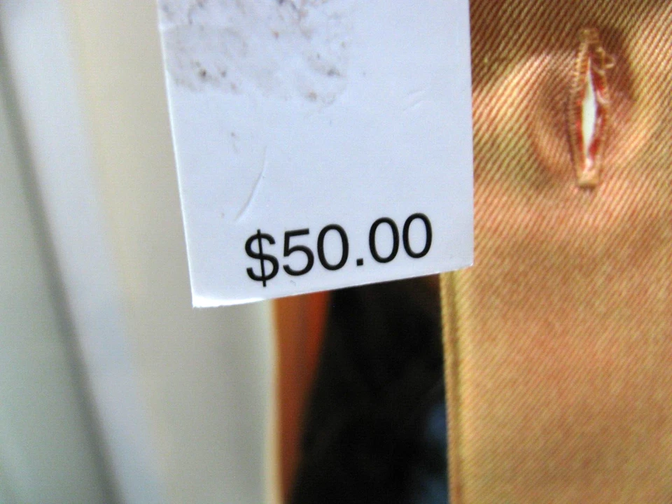 Metropolitan Shirt Mens XXL Iridescent Cotton Button Up Long Sleeve Oxford $50 - Image 2 of 4