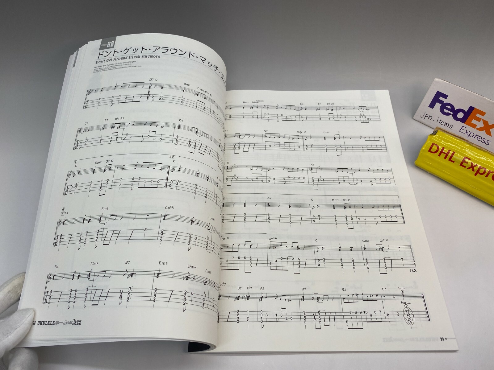 UKULELE SWING JAZZ with 1 CD Takashi Nakamura Sheets Score Book 2014