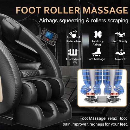 Zero Gravity Massage Chair Recliner with Full Body Air Pressure & Heating - Picture 6 of 17