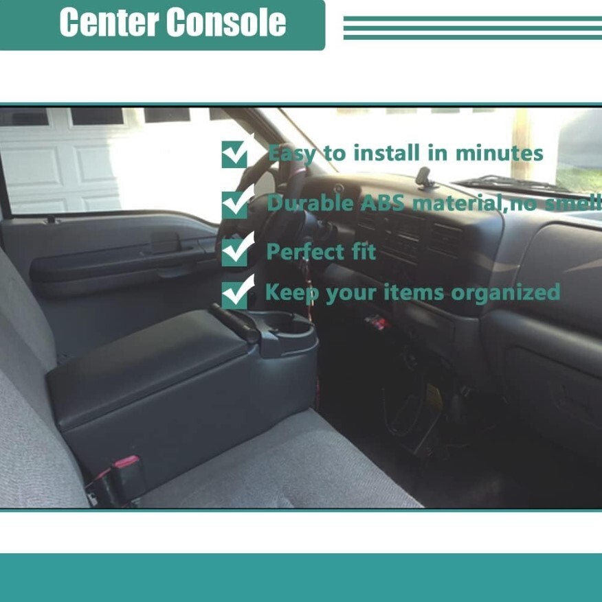 Universal Truck Seat/Bench Contractor Center Console Business Organizer ...