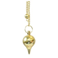 Pendel Tropfen Metall Golden