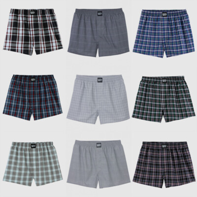 Lousy Livin 3-Pack Boxershorts "Lousy Check" Unterwäsche Underwear Herren neu
