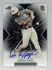 2021 LEAF PERFECT GAME AUTO ANDREW RIPEPI BLACK PAPER  20/50