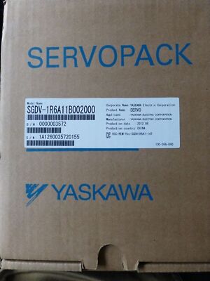 YASKAWA SERVO Driver SGDV-1R6A11A002000 FREE EXPEDITED SHIPPING NEW