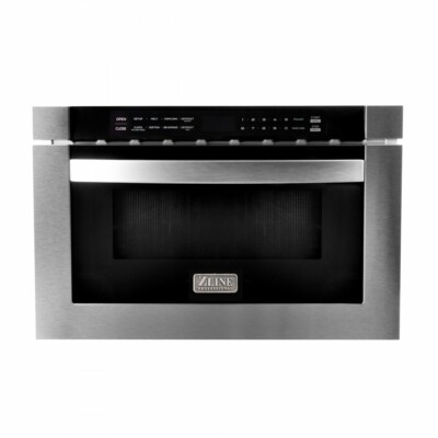 NEW ZLINE 24'' MICROWAVE DRAWER 1.2 CU FT STAINLESS STEEL MWD-1 